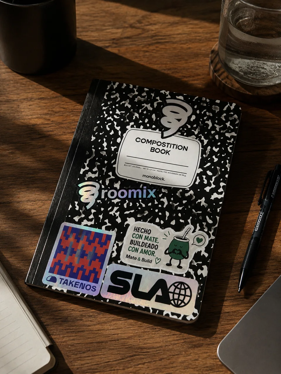 Agenda Composition Book original de Luis